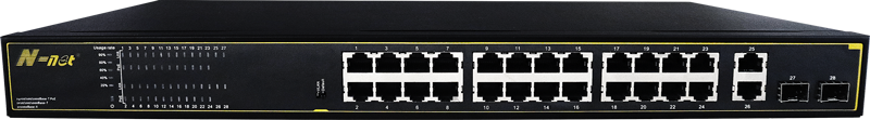 24千兆POE+2千兆光+2千兆電/NC2244PG